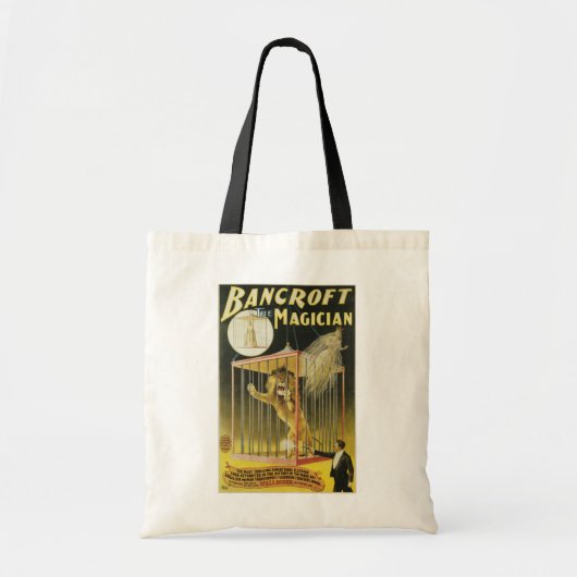  Magisch Poster, Magische Bancroft en Lion Tote Bag (Voorkant)