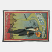 Magisch Poster, Penseel de Grote Magicus Theedoek (Horizontaal)