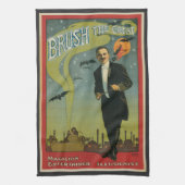 Magisch Poster, Penseel de Grote Magicus Theedoek (Verticaal)