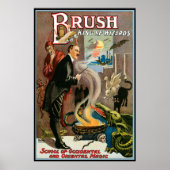  Magisch Poster, Penseel, koning van wizards Poster (Voorkant)