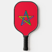 Magisch Poster Pentacle Pickleball Paddle (Achterkant)