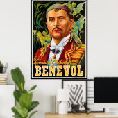  Magisch Poster, professor Benevol Poster (Thuiskantoor)