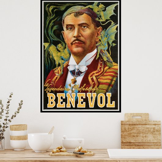  Magisch Poster, professor Benevol Poster (Keuken)