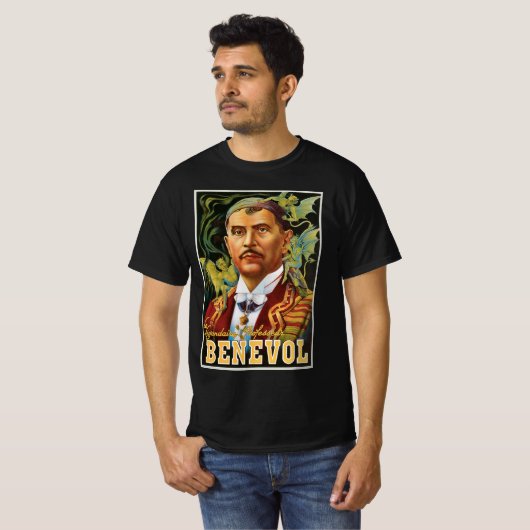  Magisch Poster, professor Benevol T-shirt (Voorkant volledig)