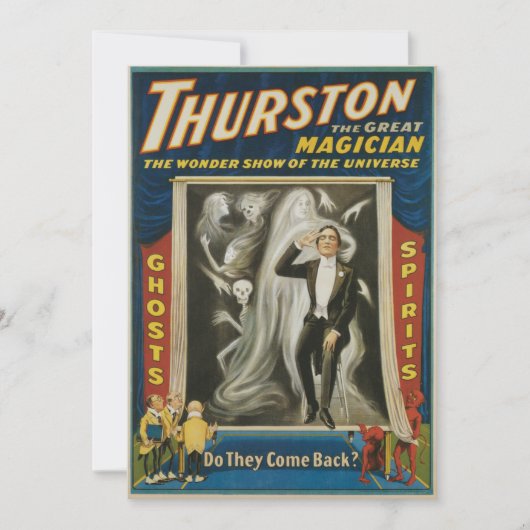 Magisch Poster, Thurston, de Grote Magicus (Voorkant)