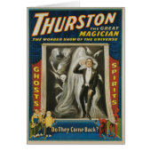  Magisch Poster, Thurston, de Grote Magicus (Voorkant)