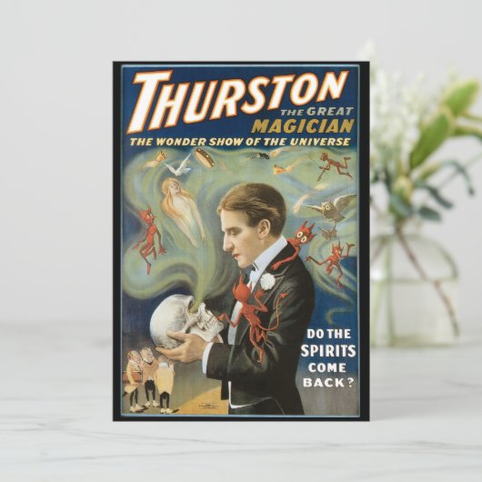  Magisch Poster, Thurston, de Grote Magicus (Staand voorkant)