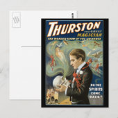  Magisch Poster, Thurston, de Grote Magicus Briefkaart (Voorkant / Achterkant)