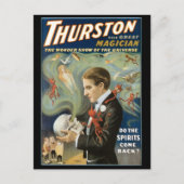  Magisch Poster, Thurston, de Grote Magicus Briefkaart (Voorkant)