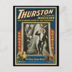 Magisch Poster, Thurston, de Grote Magicus Briefkaart
