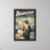 Magisch Poster, Thurston, de Grote Magicus Canvas Afdruk (Voorkant)
