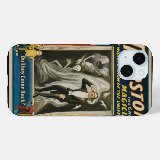 Magisch Poster, Thurston, de Grote Magicus Case-Mate iPhone Case (Achterkant (horizontaal))