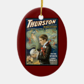  Magisch Poster, Thurston, de Grote Magicus Keramisch Ornament (Voorkant)