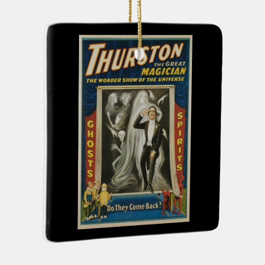  Magisch Poster, Thurston, de Grote Magicus Keramisch Ornament (Rechts)