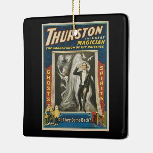  Magisch Poster, Thurston, de Grote Magicus Keramisch Ornament (Links)