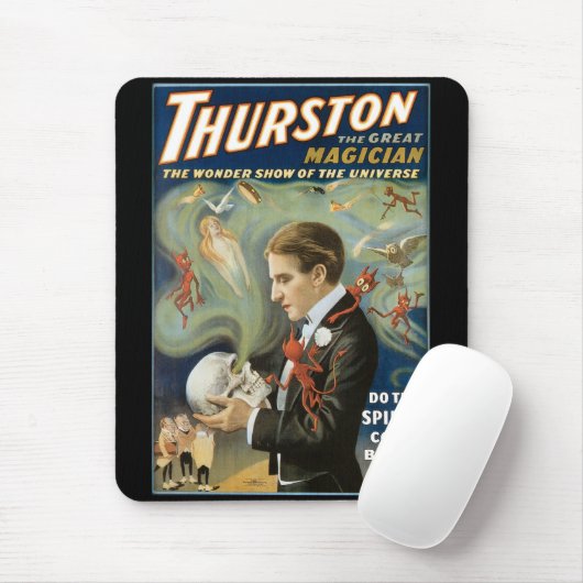  Magisch Poster, Thurston, de Grote Magicus Muismat (Met muis)