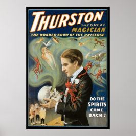 Magisch Poster, Thurston, de Grote Magicus Poster