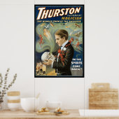  Magisch Poster, Thurston, de Grote Magicus Poster (Keuken)