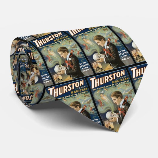 Magisch Poster, Thurston, de Grote Magicus Stropdas (Opgerold)