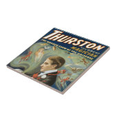  Magisch Poster, Thurston, de Grote Magicus Tegeltje (Zijkant)