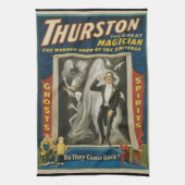  Magisch Poster, Thurston, de Grote Magicus Theedoek (Verticaal)