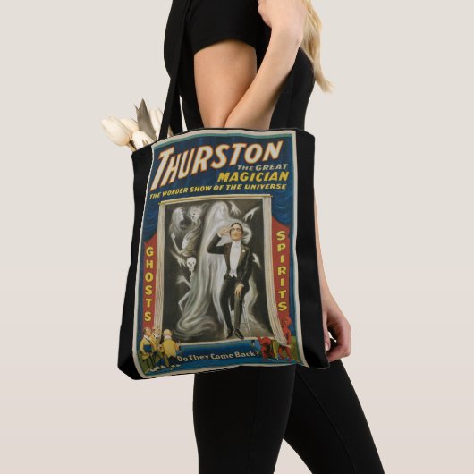  Magisch Poster, Thurston, de Grote Magicus Tote Bag (Dichtbij)