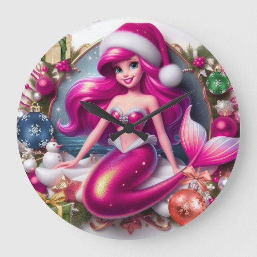 Magisch Prinses Thema Grote Klok (Voorkant)