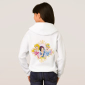 Magisch Prinsessen Trio Hoodie Ontwerp (Achterkant volledig)