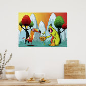 Magisch ras poster (Keuken)