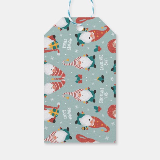 Magisch rendiervoer cadeaulabel (Achterkant)