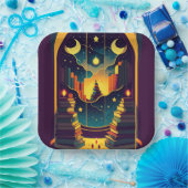 Magisch Rijk Van Boeken 2 Papieren Bordje (Feest)