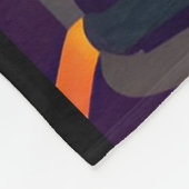 Magisch rijk van boeken fleece deken (Hoek)