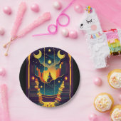 Magisch rijk van boeken papieren bordje (Feest)