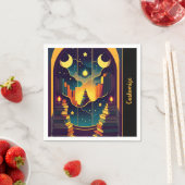 Magisch rijk van boeken servet (Insitu)