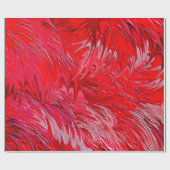 Magisch Rood Cadeaupapier (Vlak)