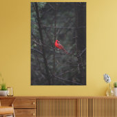 Magisch Rood Canvas Afdruk (Insitu (Woonkamer))