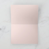 Magisch roze Kasteel Koninkrijk Verjaardag  Bedankkaart (Binnen)