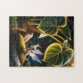Magisch schepsel in het groen legpuzzel (Horizontaal)