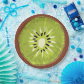 Magisch schilderij Kivi Greenery Verjaardagsvierin Papieren Bordje (Feest)