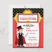 Magisch Show Kaart (Voorkant)