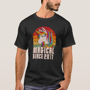 Magisch sinds 2011 Unicorn Birthday T-shirt