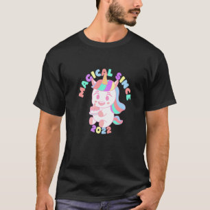 Magisch sinds 2022, eenhoorn, eerste verjaardag t-shirt