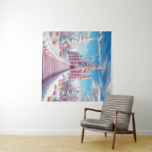 Magisch Snoep Wandkleed (In Situ (horizontaal))