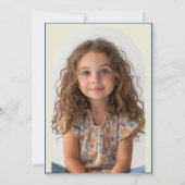 Magisch sprookje 5e verjaardagsfeestje kaart (Achterkant)