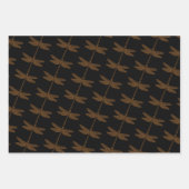 Magisch sprookje Fantasy Dragonfly Inpakpapier Vel (Voorkant 3)