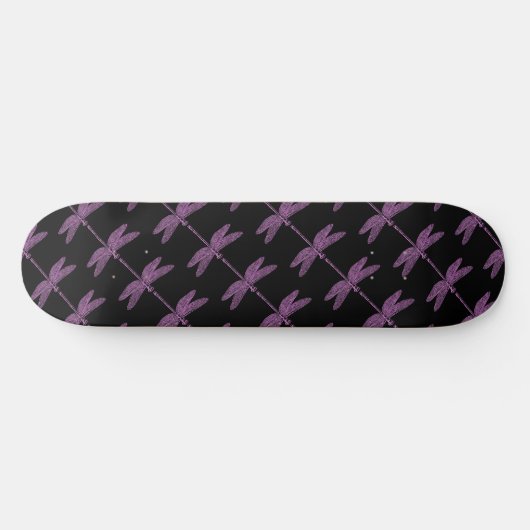 Magisch sprookje Fantasy Dragonfly Persoonlijk Skateboard (Horizontaal)