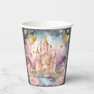Magisch Sprookje Prinses Baby shower Papieren Bekers
