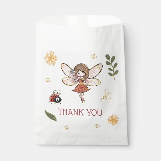 Magisch sprookjesfeest bedankzakje (Voorkant)