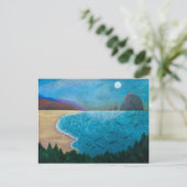 Magisch Strand Briefkaart (Staand voorkant)