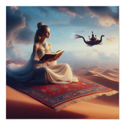 Magisch tapijt 2 perfect poster (Voorkant)